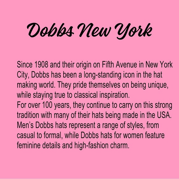 Rare- VTG Dobbs New York Derby Hat with Silver Hat pin & Raffia Trim - Picture 10 of 10